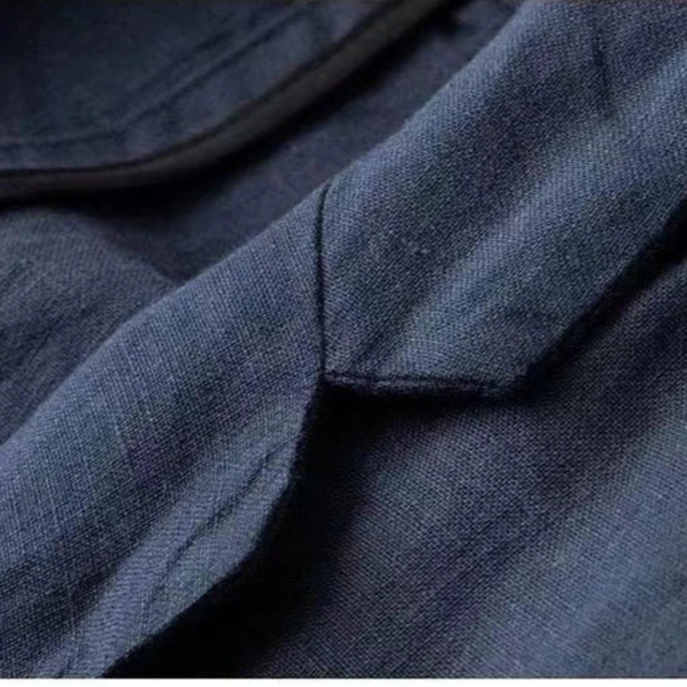 James | Tailored Linen Set