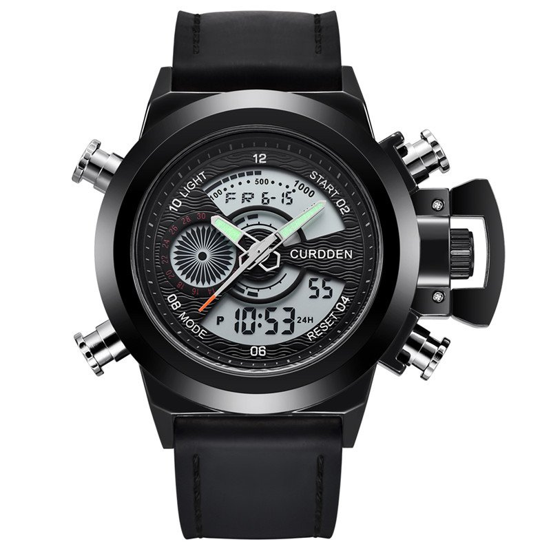 Olsen & Olsen Double Time Fashion Chronograph Watch