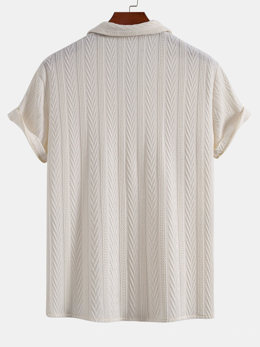 Textured Jacquard Cuban <tc>S</tc>hirt