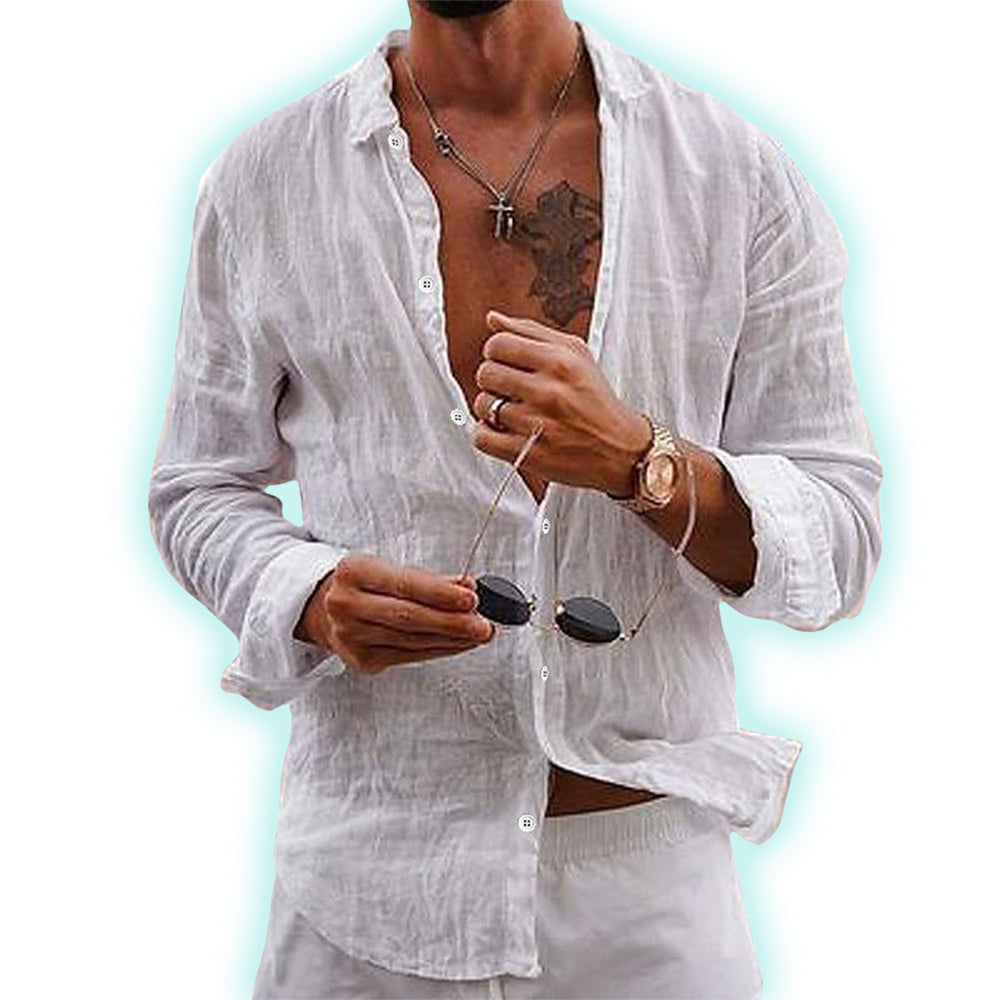 The Anderson — Classic Linen Shirt