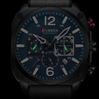 Business Leather Quartz Watch™ - Olsen & Olsen