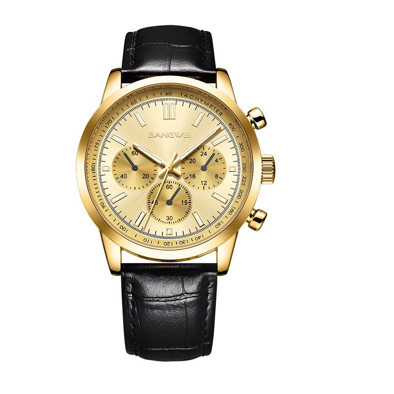 Quartz Military Leather Sport Casual™ Watch - Olsen & Olsen