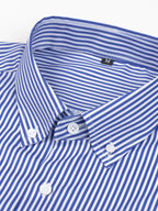 Long Sleeve Striped Shirt with Buttons