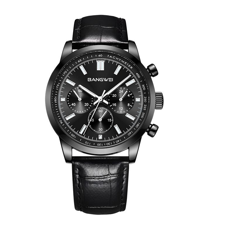 Quartz Military Leather Sport Casual™ Watch - Olsen & Olsen