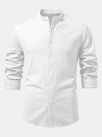 Ribbed High Neck Shirt, Muscle Fit, Long Sleeves
