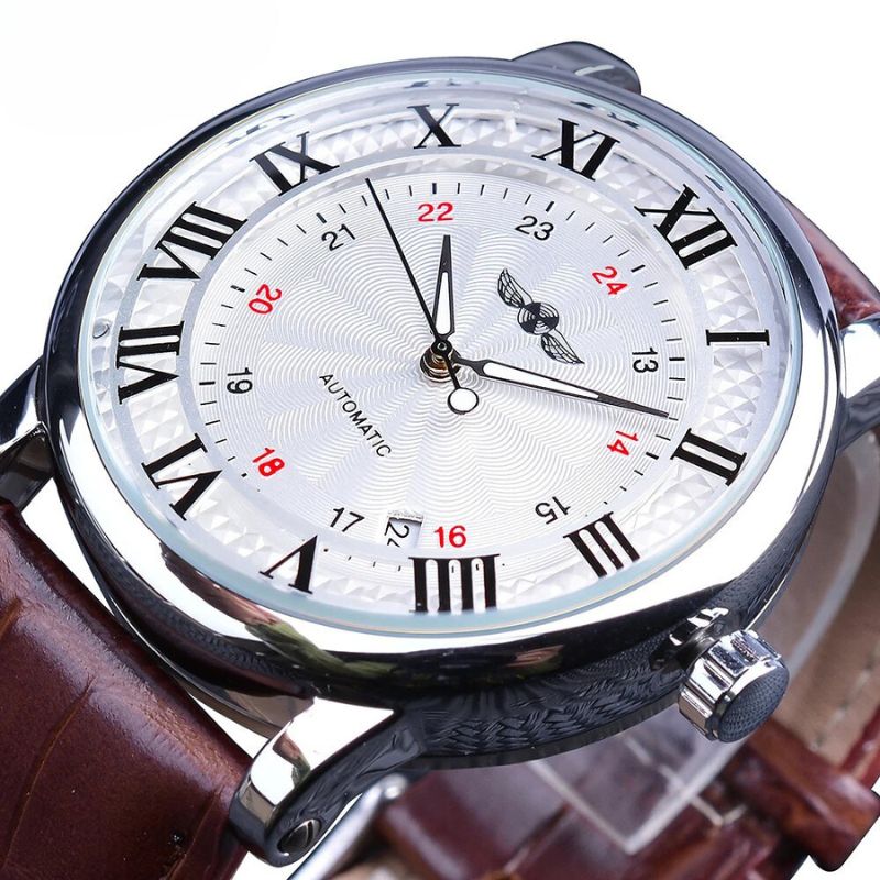 Luxury Leather Automatic Complete Watch™ - Olsen & Olsen