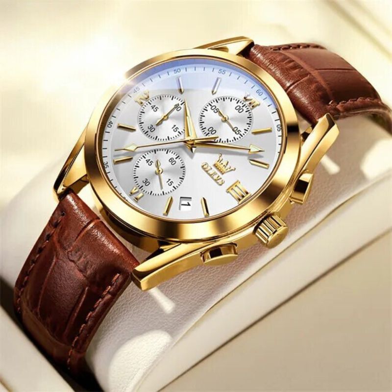 Luminous Quartz Chronograph Watch™ - Olsen & Olsen