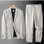 James | Tailored Linen Set