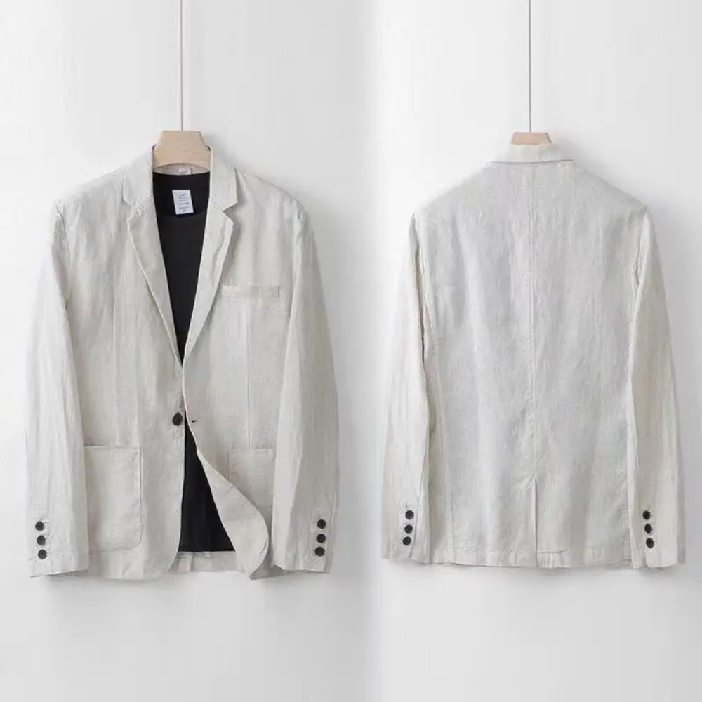 James | Tailored Linen Set
