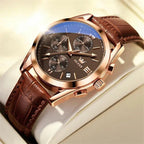 Luminous Quartz Chronograph Watch™ - Olsen & Olsen