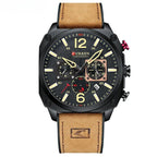 Business Leather Quartz Watch™ - Olsen & Olsen