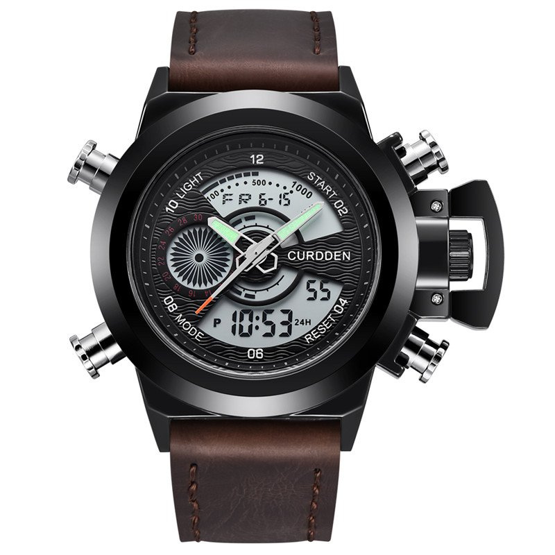 Olsen & Olsen Double Time Fashion Chronograph Watch