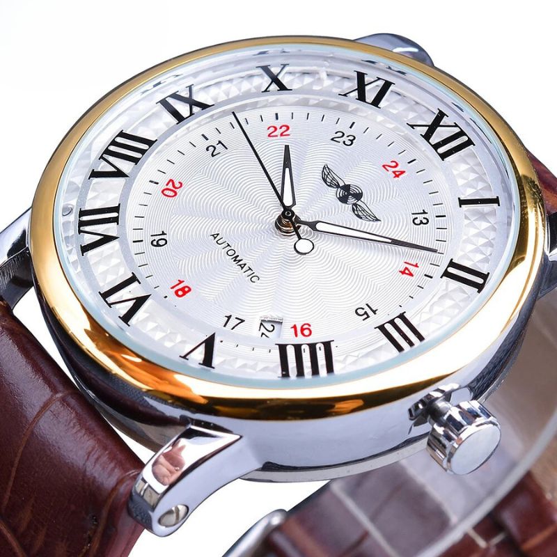 Luxury Leather Automatic Complete Watch™ - Olsen & Olsen