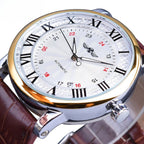 Luxury Leather Automatic Complete Watch™ - Olsen & Olsen