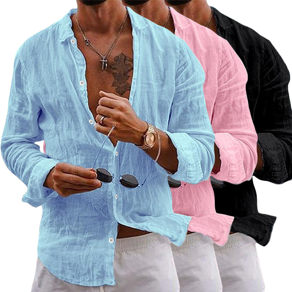 The Anderson — Classic Linen Shirt