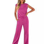 ELARA™ – Casual Summer Soft Lounge Co-Ord