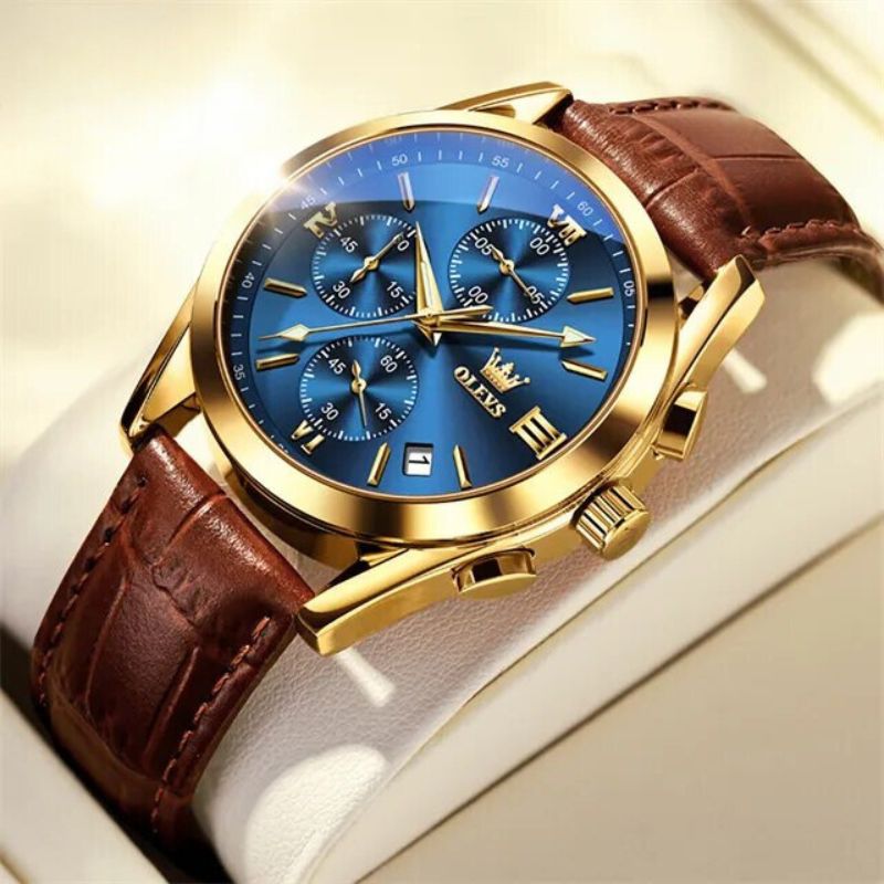 Luminous Quartz Chronograph Watch™ - Olsen & Olsen