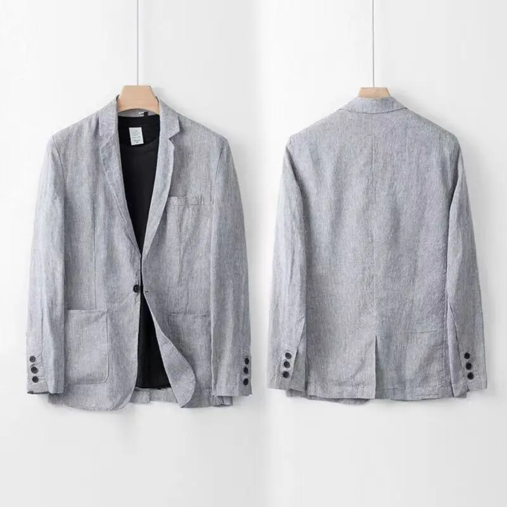 James | Tailored Linen Set