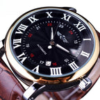 Luxury Leather Automatic Complete Watch™ - Olsen & Olsen
