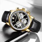 Quartz Military Leather Sport Casual™ Watch - Olsen & Olsen