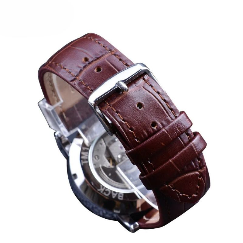 Luxury Leather Automatic Complete Watch™ - Olsen & Olsen