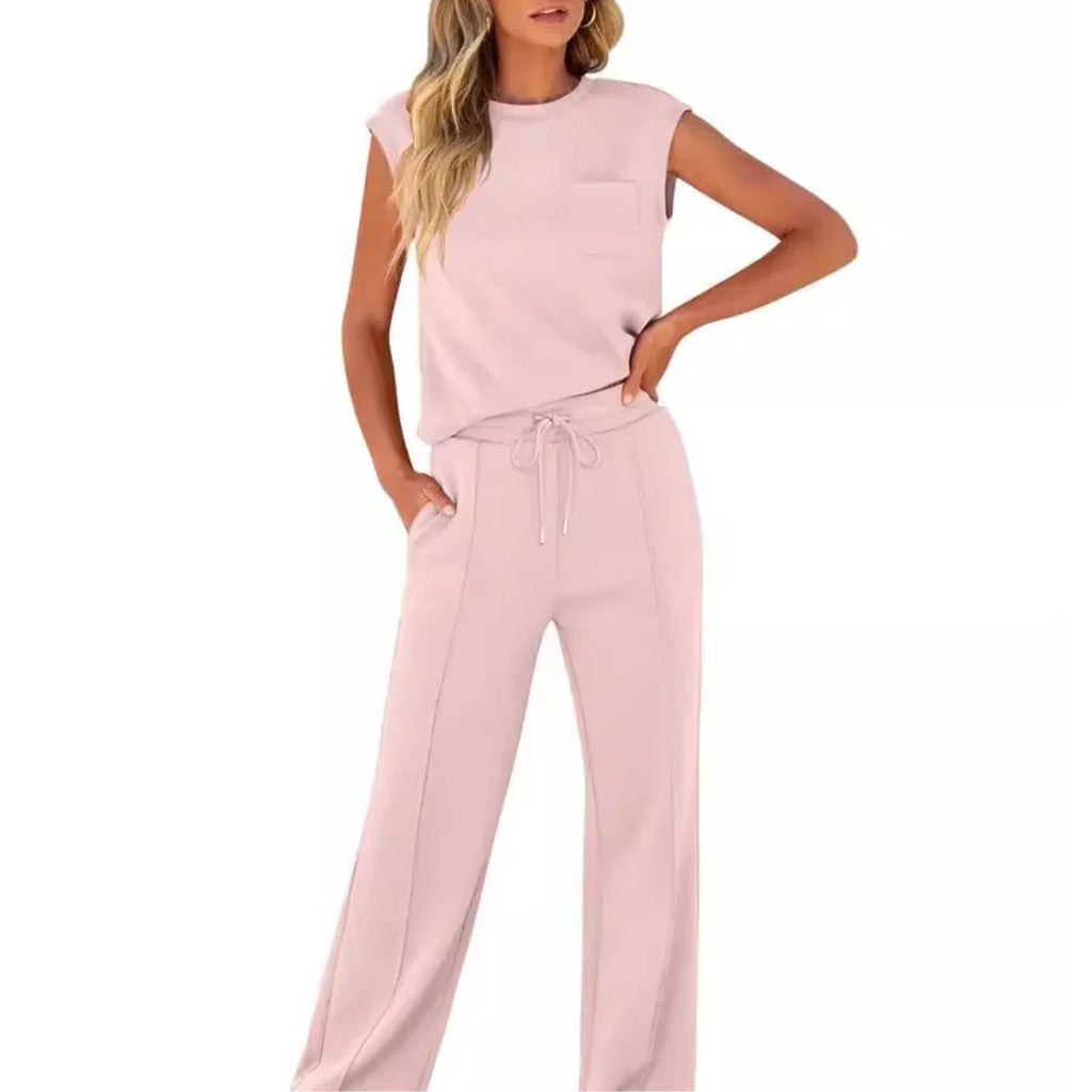 ELARA™ – Casual Summer Soft Lounge Co-Ord