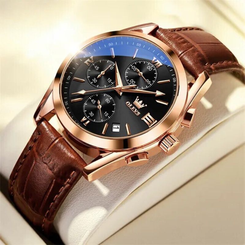 Luminous Quartz Chronograph Watch™ - Olsen & Olsen
