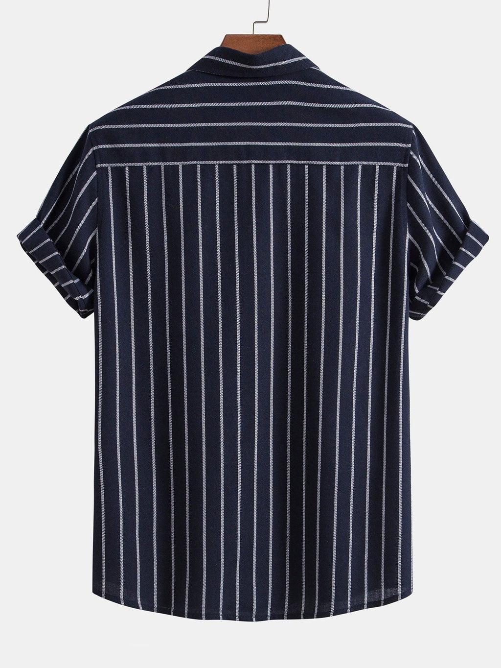 Cotton Brot Strangement Butt Up Shirt