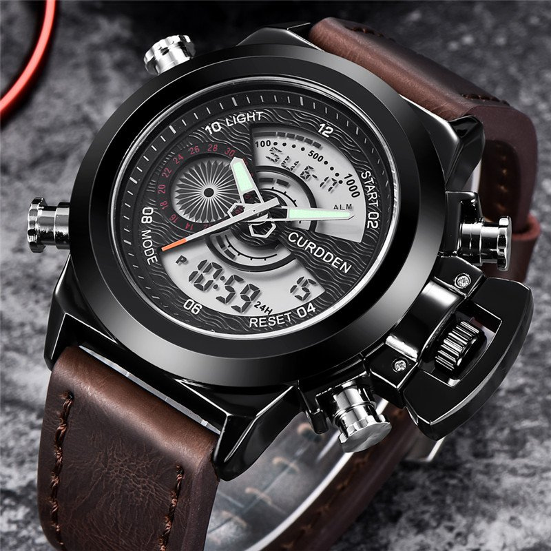 Olsen & Olsen Double Time Fashion Chronograph Watch