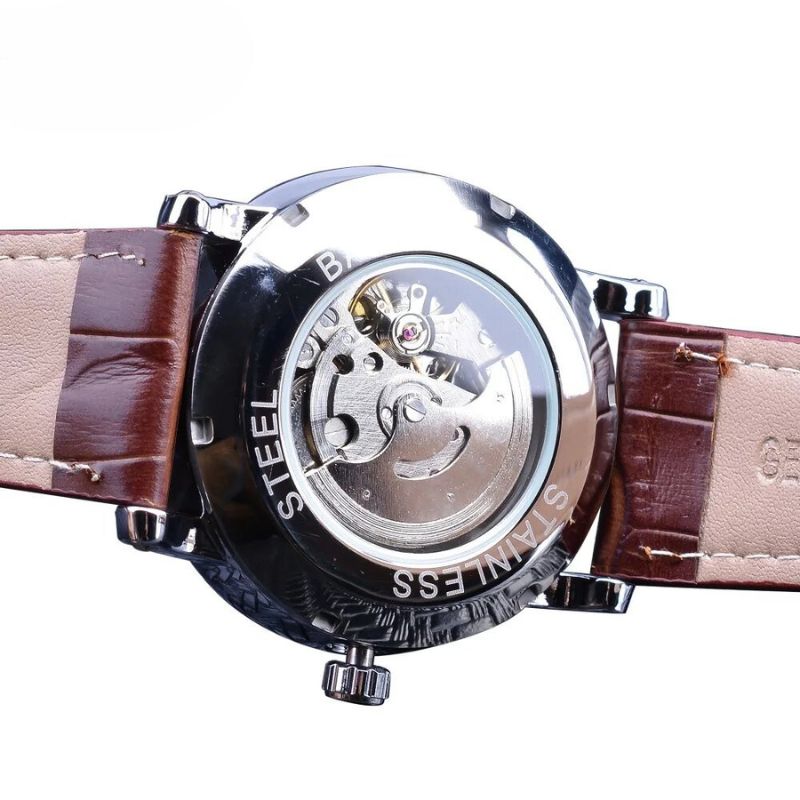 Luxury Leather Automatic Complete Watch™ - Olsen & Olsen