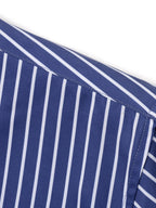 Long Sleeve Striped Shirt with Buttons