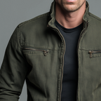 Gertrud | Vintage Cotton Zip Jacket