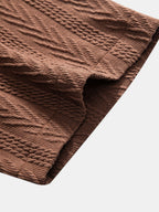 Textured Jacquard Cuban <tc>S</tc>hirt