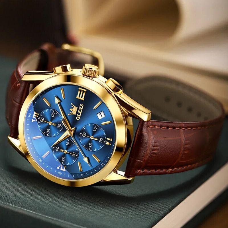 Luminous Quartz Chronograph Watch™ - Olsen & Olsen