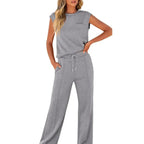 ELARA™ – Casual Summer Soft Lounge Co-Ord