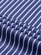 Long Sleeve Striped Shirt with Buttons