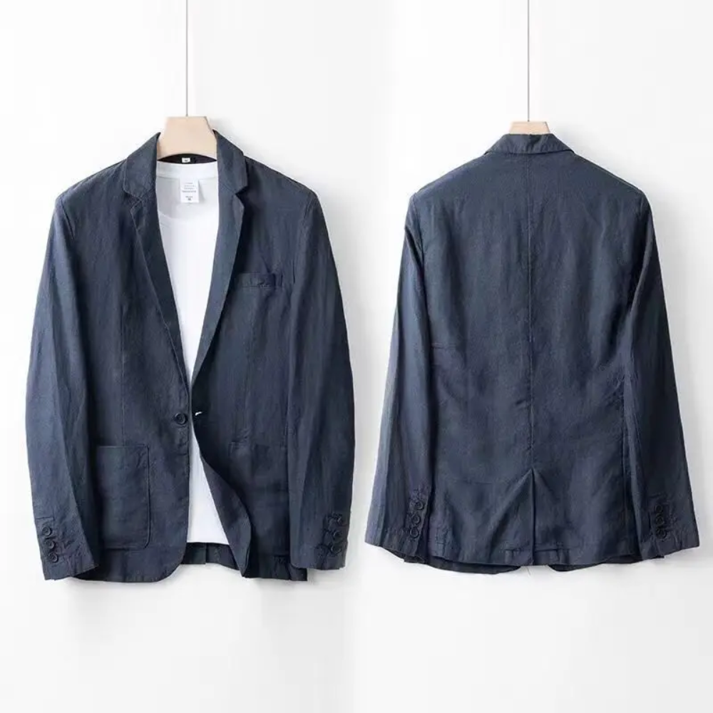 James | Tailored Linen Set