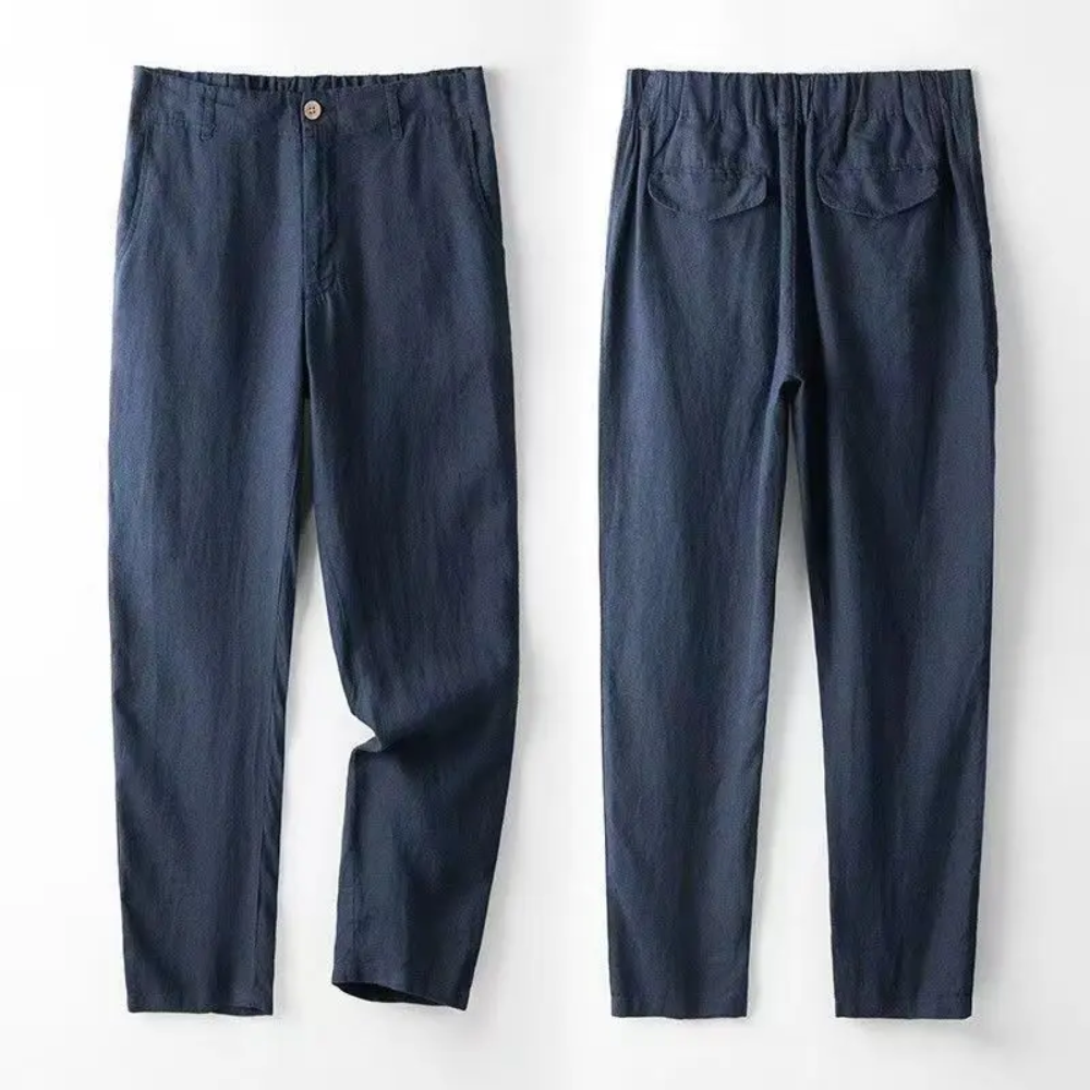 James | Tailored Linen Set