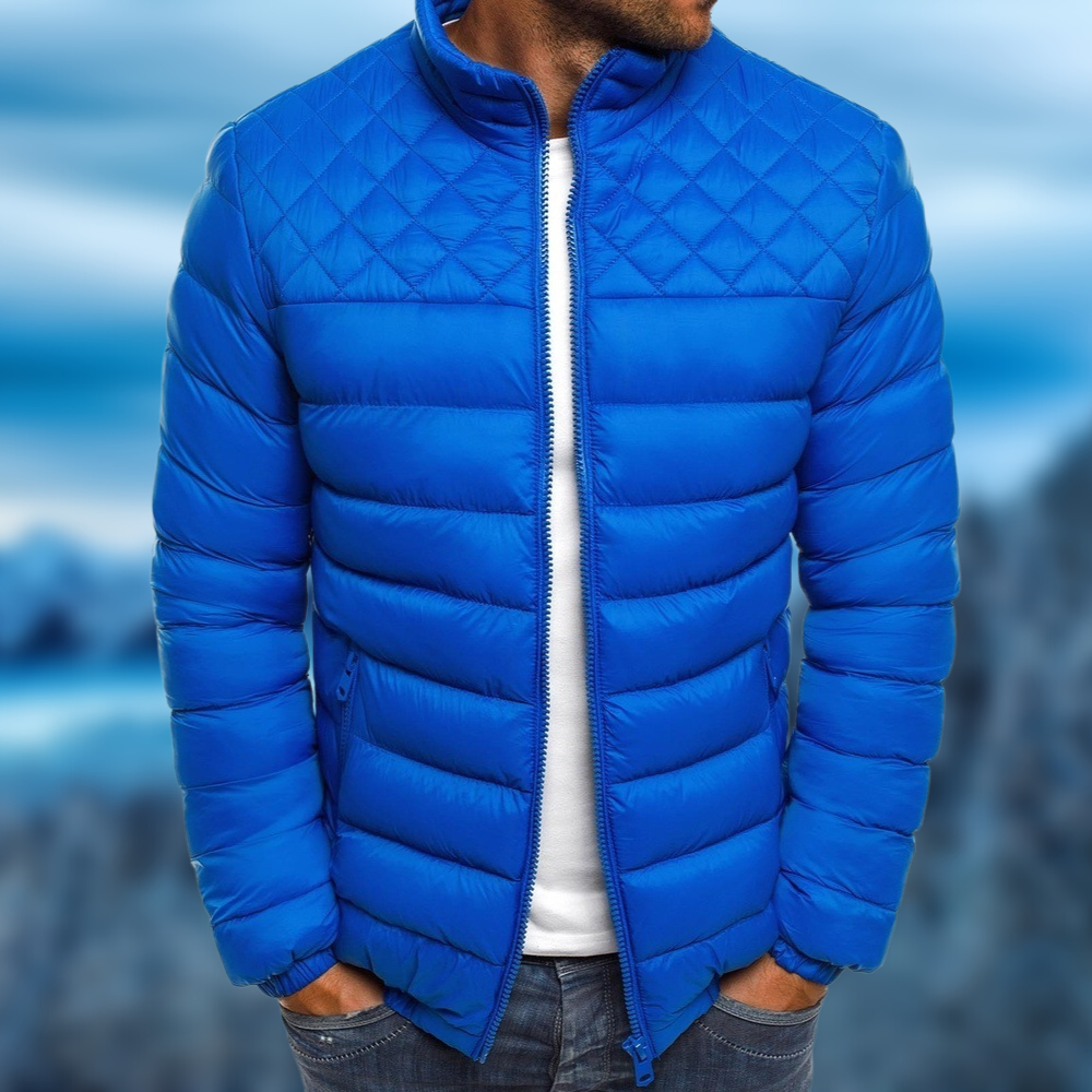 Bryson | Refined Stand Collar Puffer Jacket