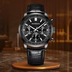 Quartz Military Leather Sport Casual™ Watch - Olsen & Olsen