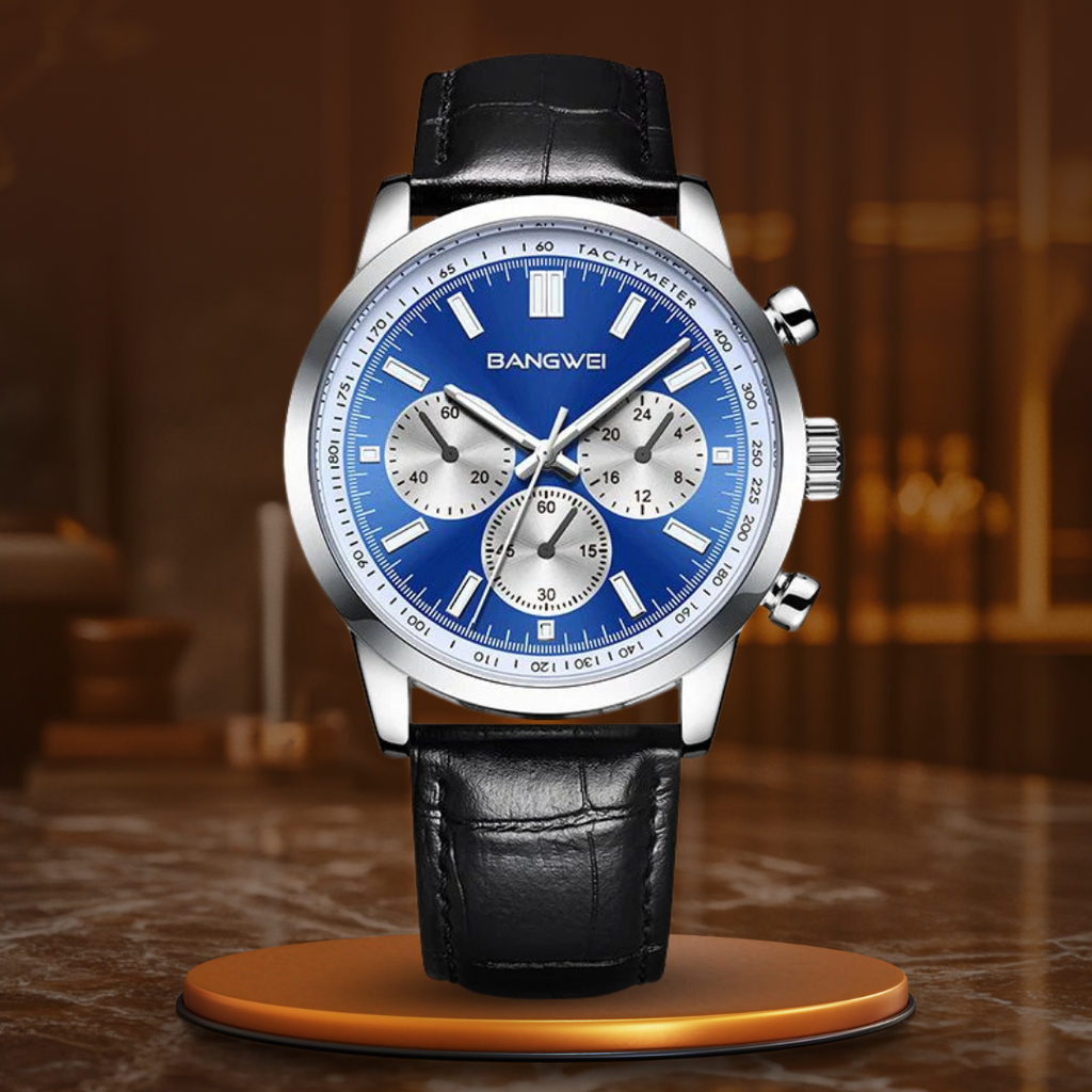 Quartz Military Leather Sport Casual™ Watch - Olsen & Olsen