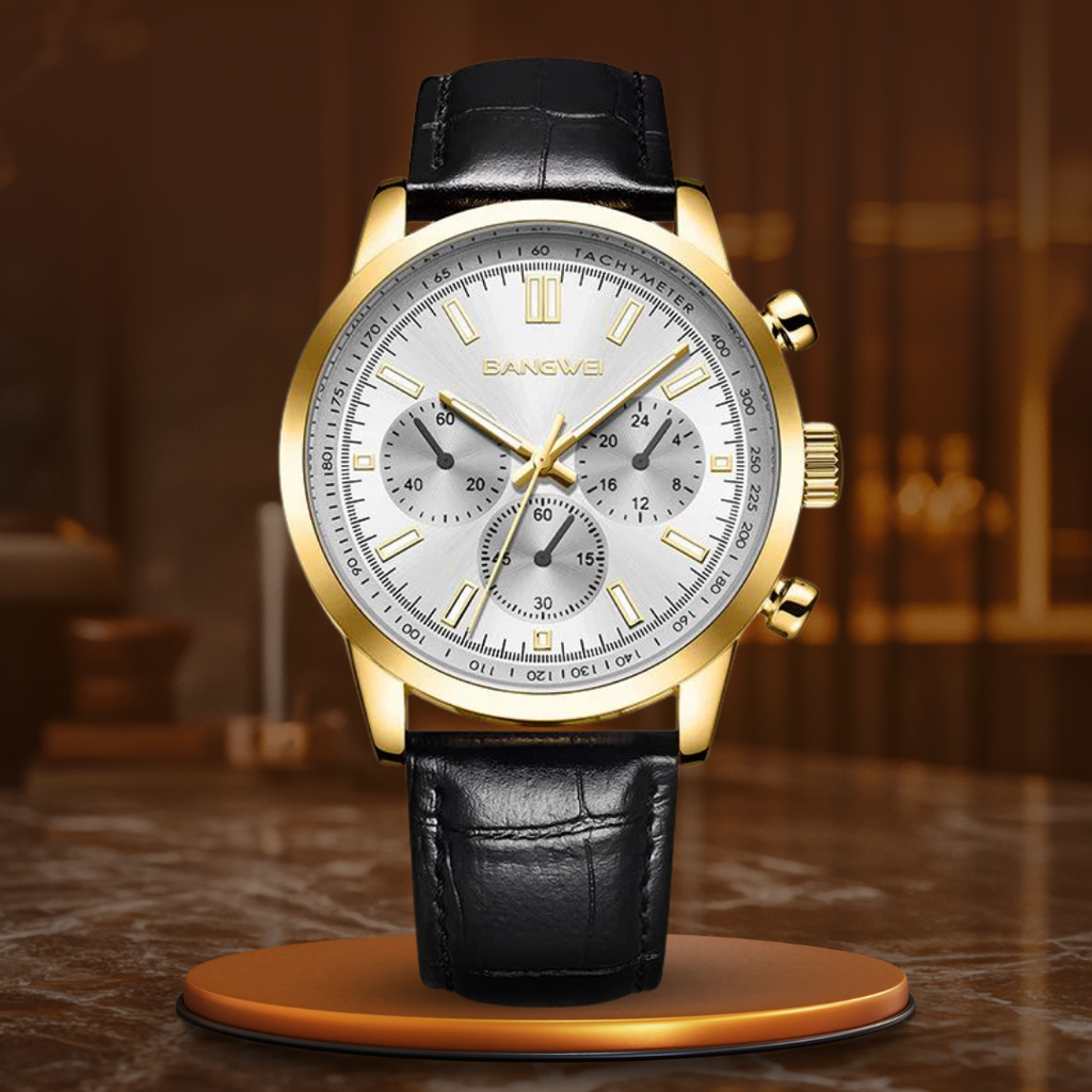 Quartz Military Leather Sport Casual™ Watch - Olsen & Olsen