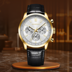 Quartz Military Leather Sport Casual™ Watch - Olsen & Olsen