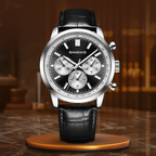 Quartz Military Leather Sport Casual™ Watch - Olsen & Olsen