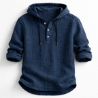 HALTON | Linen Hooded Shirt