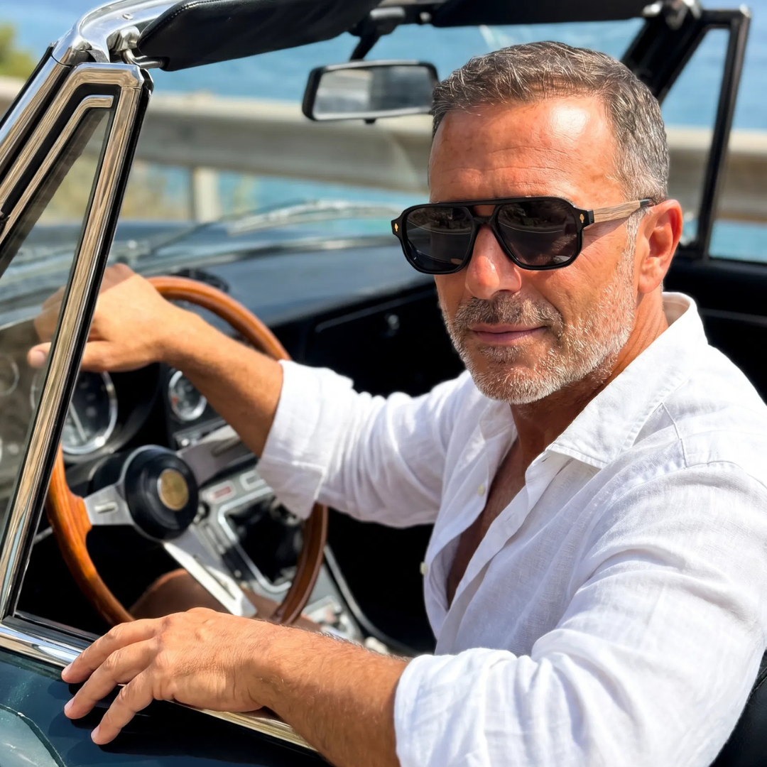 Vittorio — Sunglasses in Acetate and Wood