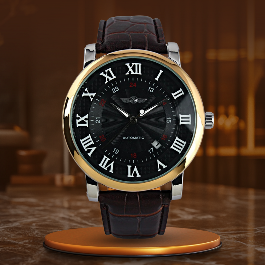 Luxury Leather Automatic Complete Watch™ - Olsen & Olsen