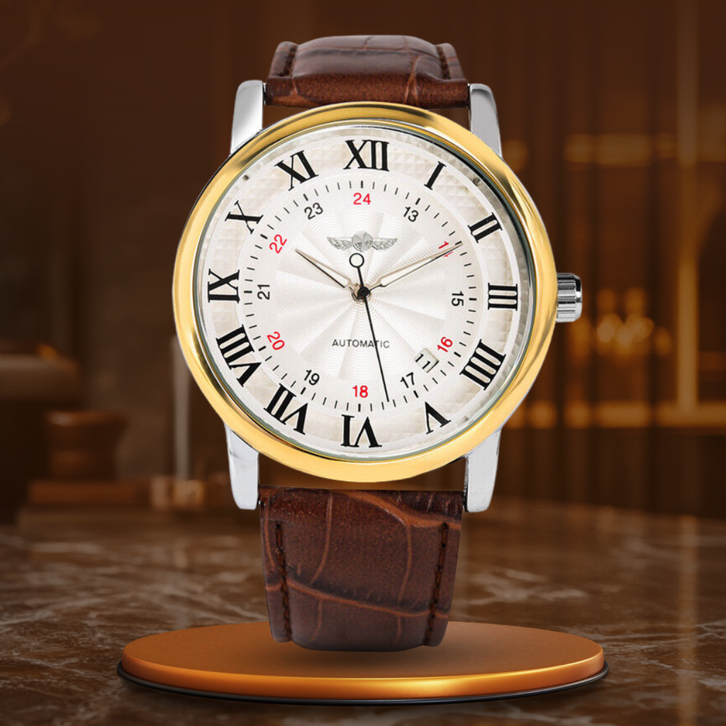 Luxury Leather Automatic Complete Watch™ - Olsen & Olsen