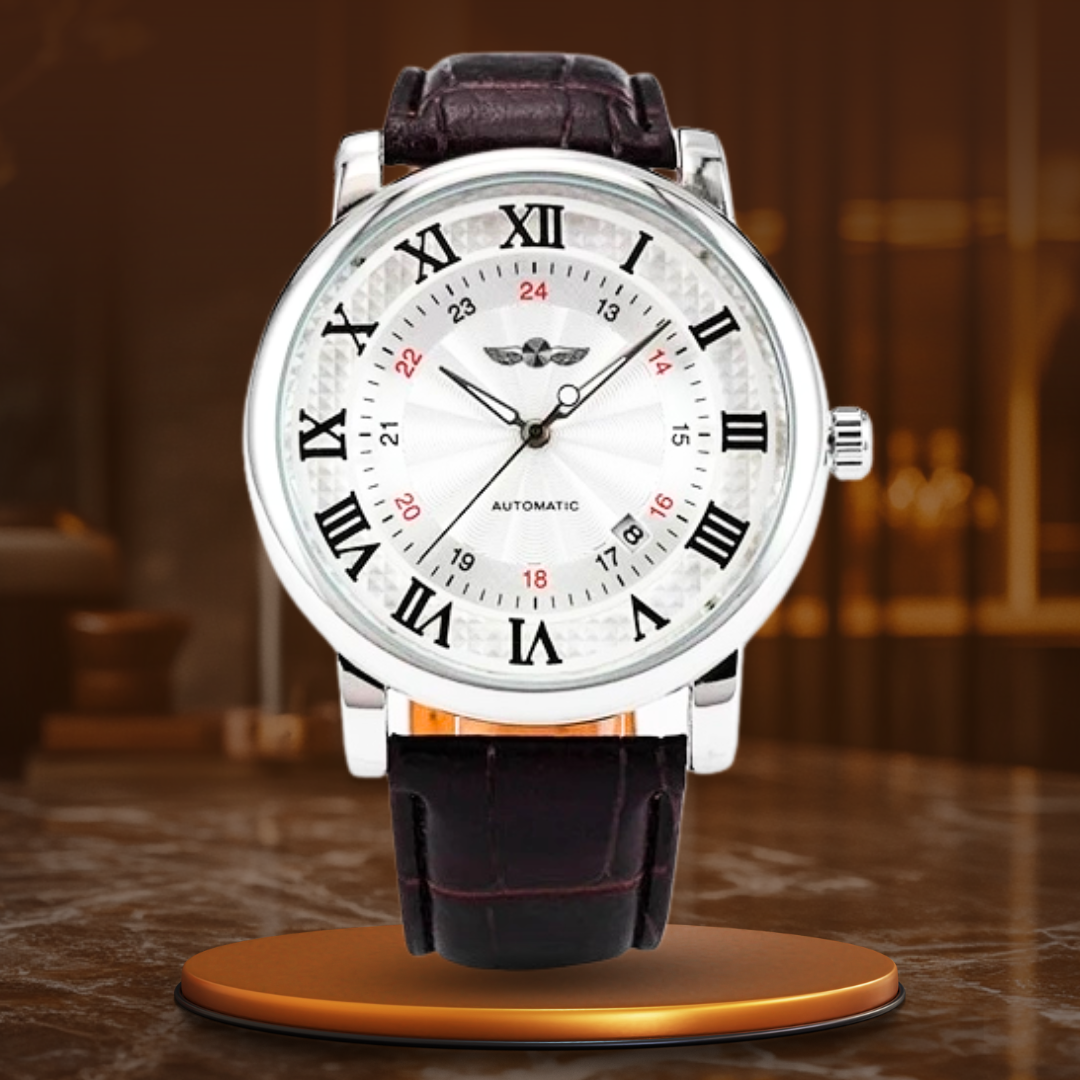 Luxury Leather Automatic Complete Watch™ - Olsen & Olsen