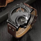 Olsen & Olsen Luxury Dual Time Quartz Watch™